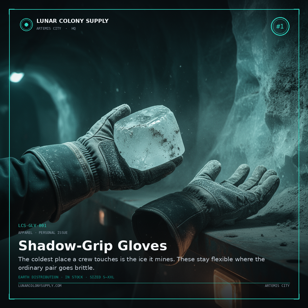 Shadow-Grip Gloves — Apparel · Personal Issue