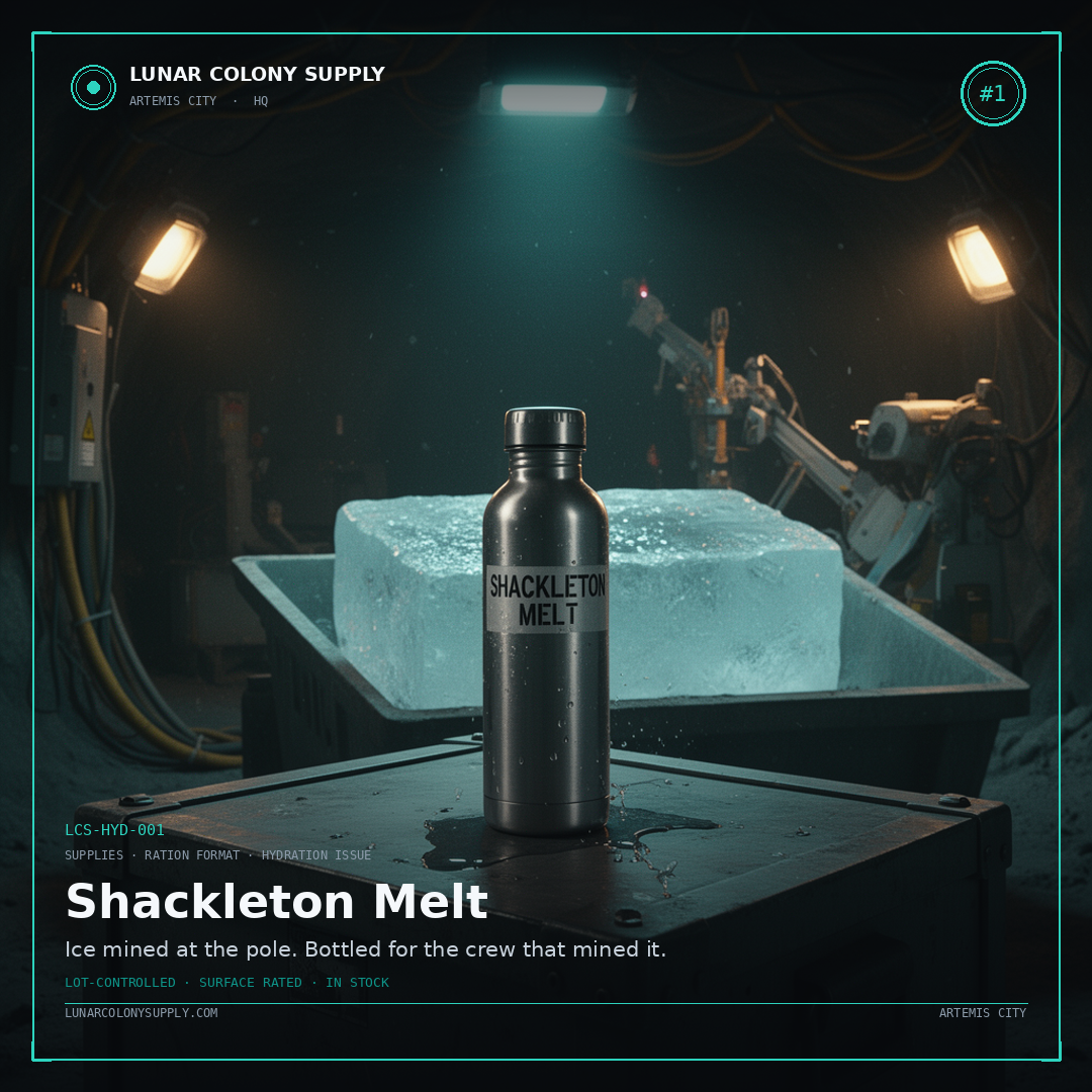 Shackleton Melt — Supplies · Ration Format · Hydration Issue