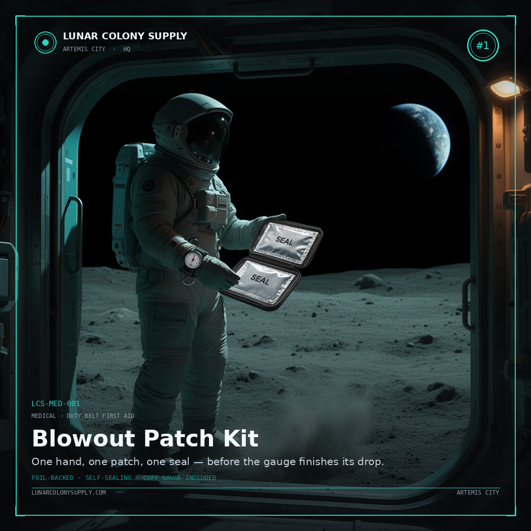 Blowout Patch Kit — Medical · Duty-Belt First Aid